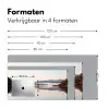 Water - Bomen - Mistlaag Muismat XXL klein -sfeer5