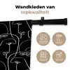 Gezichten - Gestileerd - Vloeiend Wandkleed katoen klein 269 -sfeer2