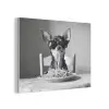 Chihuahua - Hond - Zonnebril - Humoristisch - Zwart - Wit - Spaghetti PET vilt klein -3d