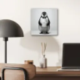 Pinguïn - WC rol - Wit aluminium wit klein -sfeer5