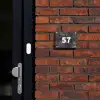 Verweerd metaal - Traditioneel Naambord Rechthoek middel -sfeer1-rechthoek-S