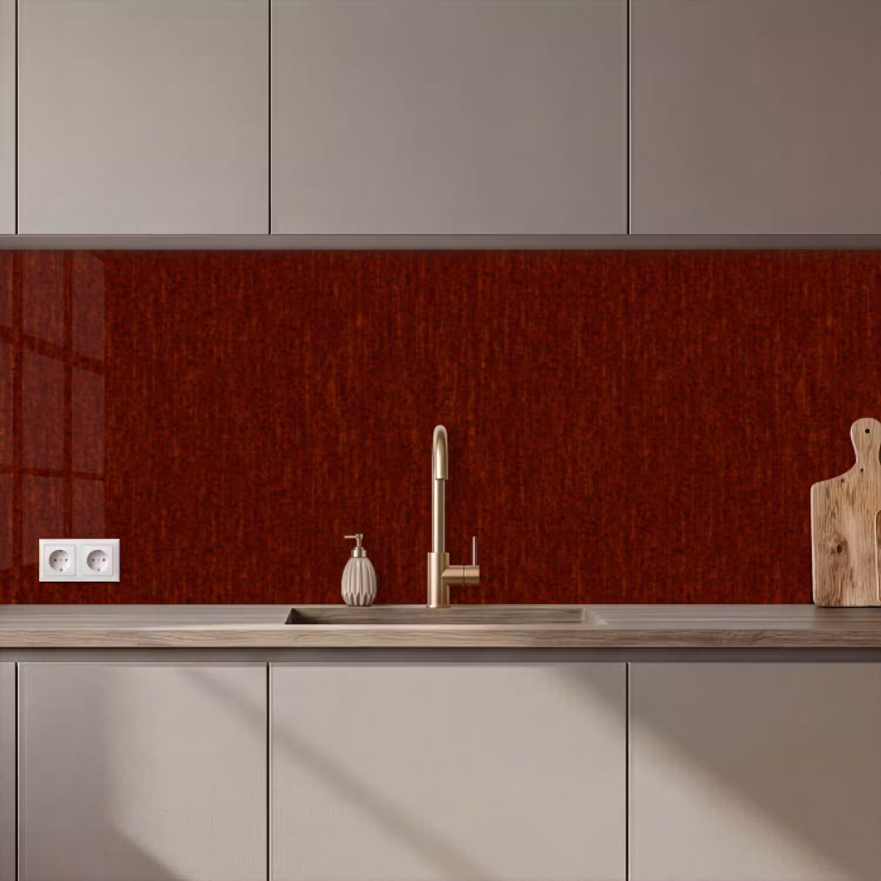 Rood - Roest - Textuur keuken achterwand 2 middel 871 zz_3dshopping