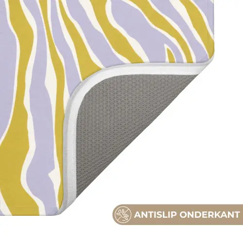 Zebra - Modern - Meerkleurig WCmat klein 1009 -USP_AntislipNL