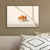 Mand - Fruit - Minimalistisch - Oranje canvas 2cm klein -sfeer3