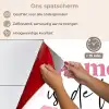 Quote - Mama - Mijn moeder is de liefste - Roze keuken achterwand spatscherm klein -spatscherm_NL