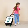 Sandra smaragd Kinderkoffer - Zwart klein -sfeer1