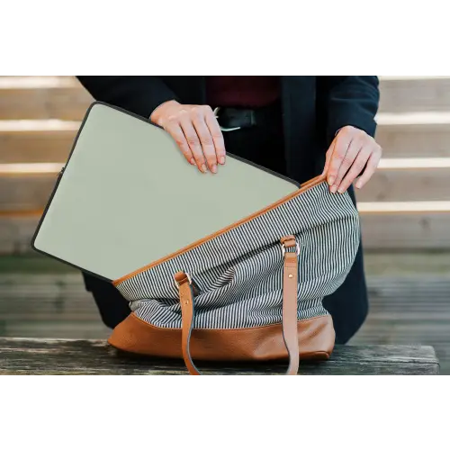 Kleur - Mintgroen - Interieur laptophoes neopreen klein 279 -tas