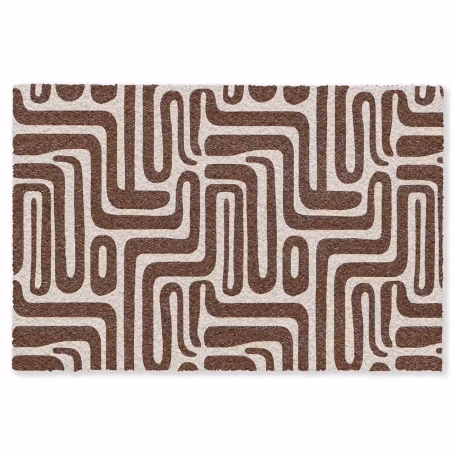 Vloerkleed - Abstract - Patroon - Bruin
