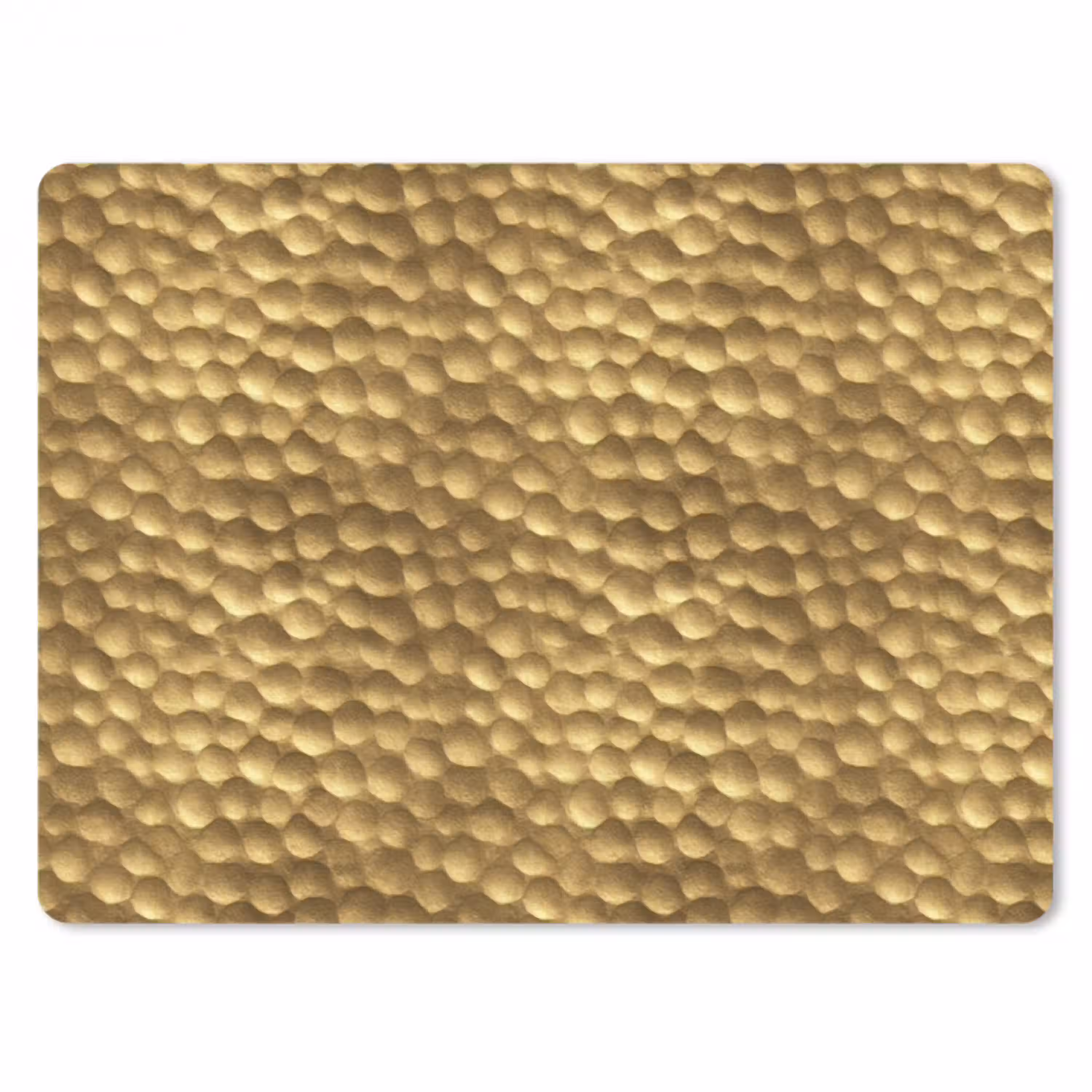 Metaal - Dynamisch - Goud muismat rubber klein 262 -3d