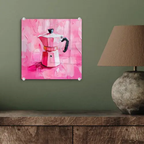 Roze - Verf - Coffee plexiglas 5mm klein -sfeer3