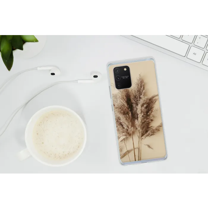 Graan - Pastel - Natuur Telefoonhoesje Samsung Galaxy S10 Lite klein -oordopS10Lite