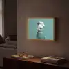 Parkiet - Vogel - Koksmuts - Cute Light Box met batterij (Wandlamp) middel -sfeer1