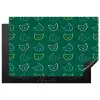 Donkergroen - Gezichten - Katten - Kleuren Inductie beschermer vinyl 3mm klein 276 -3d