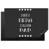 Spreuken - I have a hero I call him dad - Quotes - Vader Inductie beschermer vinyl 3mm klein -3d
