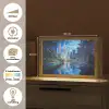 Stad Kuala Lumpur - Skyline - Wolkenkrabbers - Water Light Box met kabel (Tafellamp) klein -USP_websiteoverzichtNL