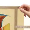 Vis - Vinnen - Blauw - Ogen Light Box met batterij (Wandlamp) middel -USP_websiteprintNL