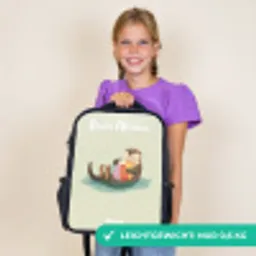 Otter - Strandbal - Water Rugzak - Zwart middel -sfeer4_DE