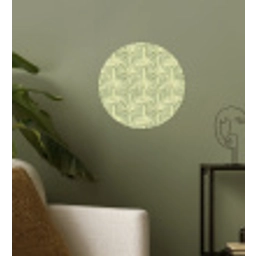 Palmwoud - Tropisch - Groen Wandcirkel behangsticker klein 186 -sfeer2