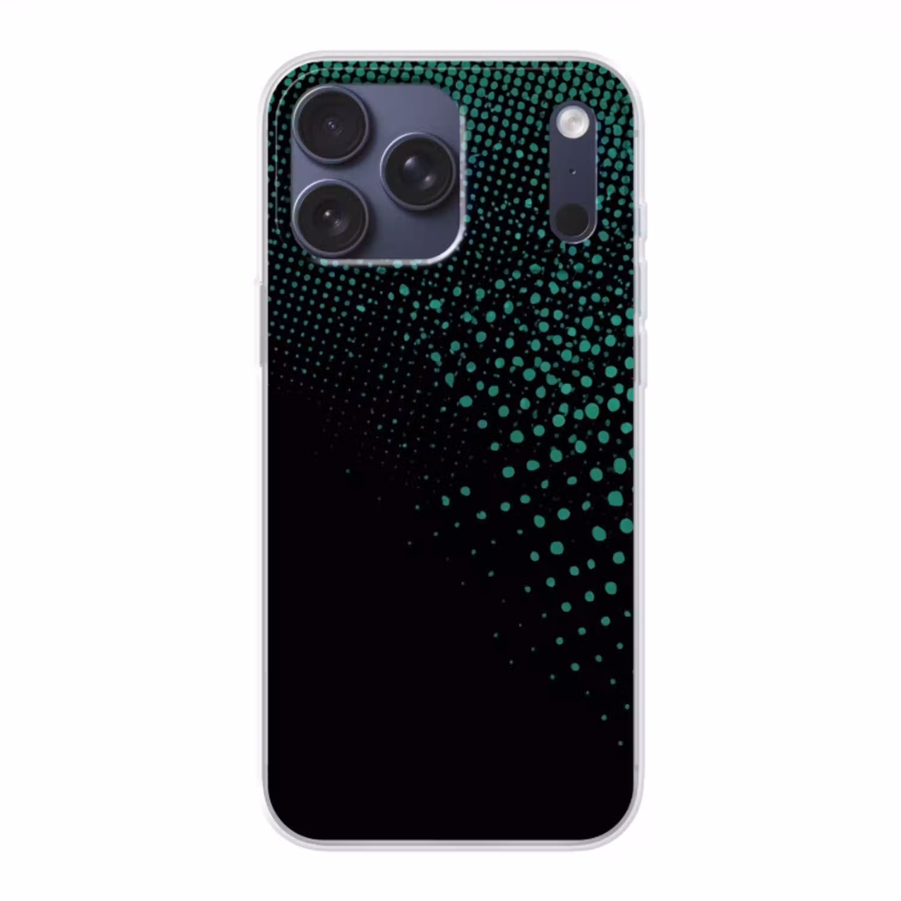 Gaming - Stippen - Groen - Vervagen Telefoonhoesje iPhone 17 Pro Max klein -3d