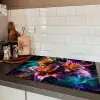 Levendige Lelies in Lichtspektakel Inductie beschermer vinyl 3mm klein -sfeer3