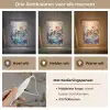 Schildpad - Bloemen - Onderwater Light Box met kabel klein -USP_lichtkleurNL