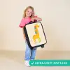 Giraffe - Dier - Kleurrijk Kinderkoffer - Zwart klein -sfeer2_UK
