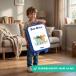Dinos - Dieren - Sterren Kinderkoffer - Blauw klein -sfeer2_DE