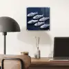 Vissen - Delfts - Blauw - Keramiek plexiglas 5mm klein -sfeer6