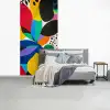 Vormen - Stippen - Kleurrijk fotobehang vinyl groot -slaapkamer
