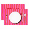 Tekst - Modern - Kleurrijk Placemat vinyl groot -zzsfeer2_Kitchenyeah-website