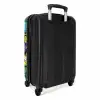 Monsters met Felle Kleuren NBS - Handbagage koffer - Unisex middel -achterkant