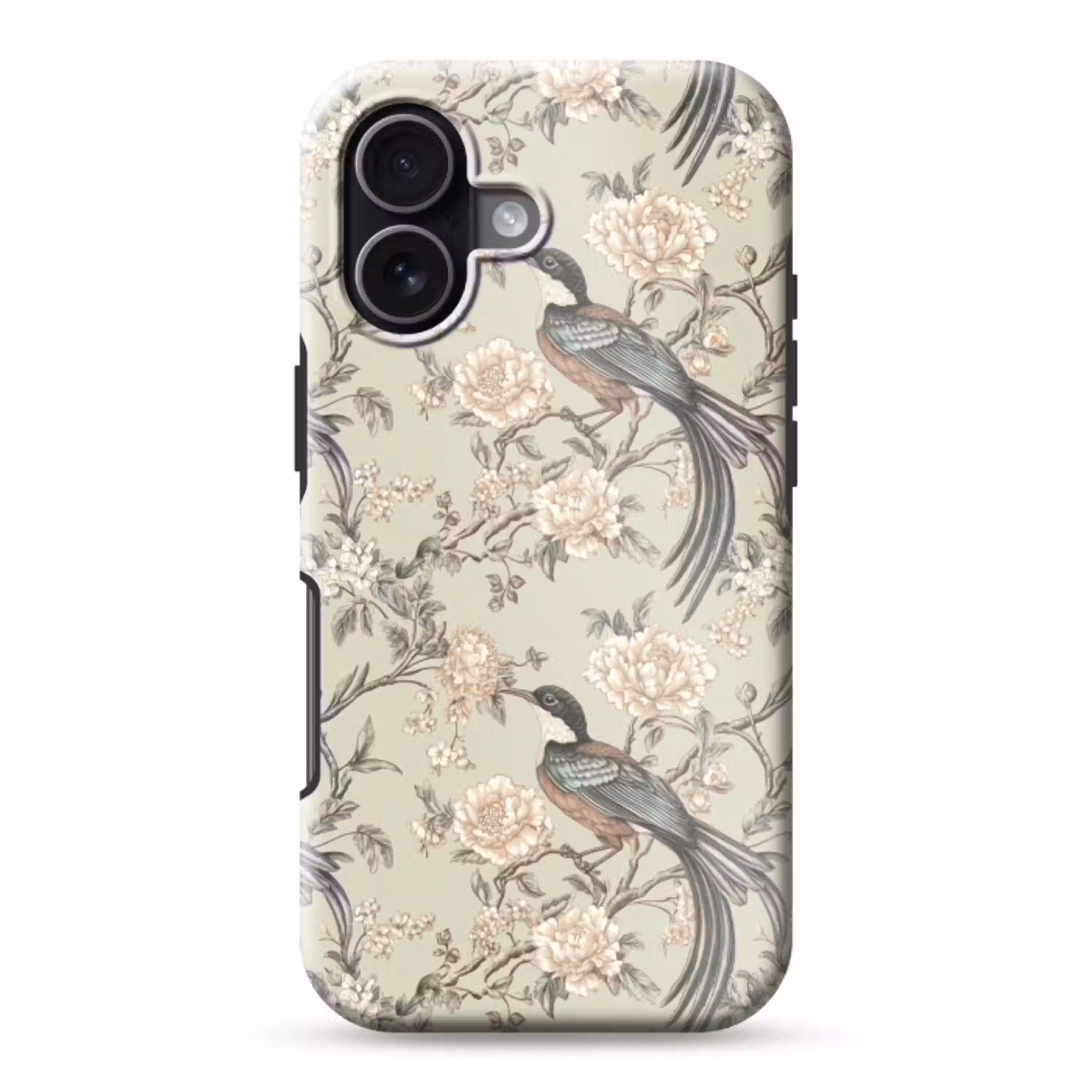 Bloem - Vogel - Kleurrijk Toughcase MagSafe Apple iPhone 17 klein 1017 -3d