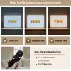Fijn - Geel - Oranje Light Box met batterij (Wandlamp) middel -USP_lichtkleurNL