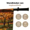 Landschap - Afrikaans - Zon Wandkleed katoen klein -sfeer2