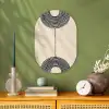 Geometrische bogen - Minimalistisch - Symmetrisch Wandcirkel Ovaal Forex klein -sfeer2