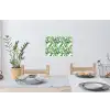 Inductie beschermer - Tropical - Bladeren - Jungle - Inductie mat Muursticker klein -eettafel