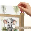 Olifant - Dier - Kinderen - Jungle Light Box met kabel (Kinderlampje) klein -USP_websiteprintNL