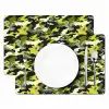 Groen - Geel - Camouflage - Patroon Placemat vinyl groot 368 -zzsfeer2_Kitchenyeah-website