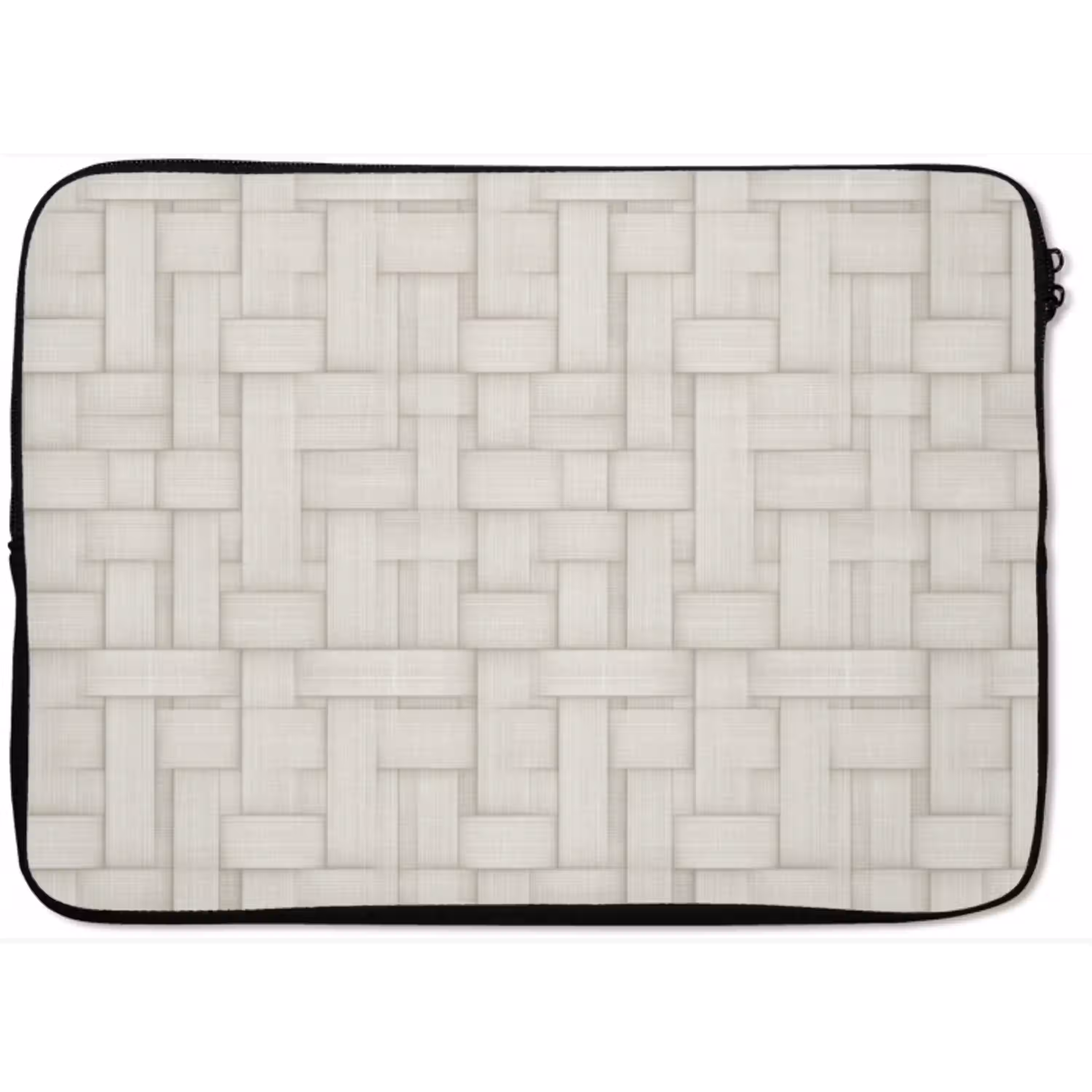 Vlechtwerk - Banen - Beige laptophoes neopreen klein 279 -zkaufland3dotto