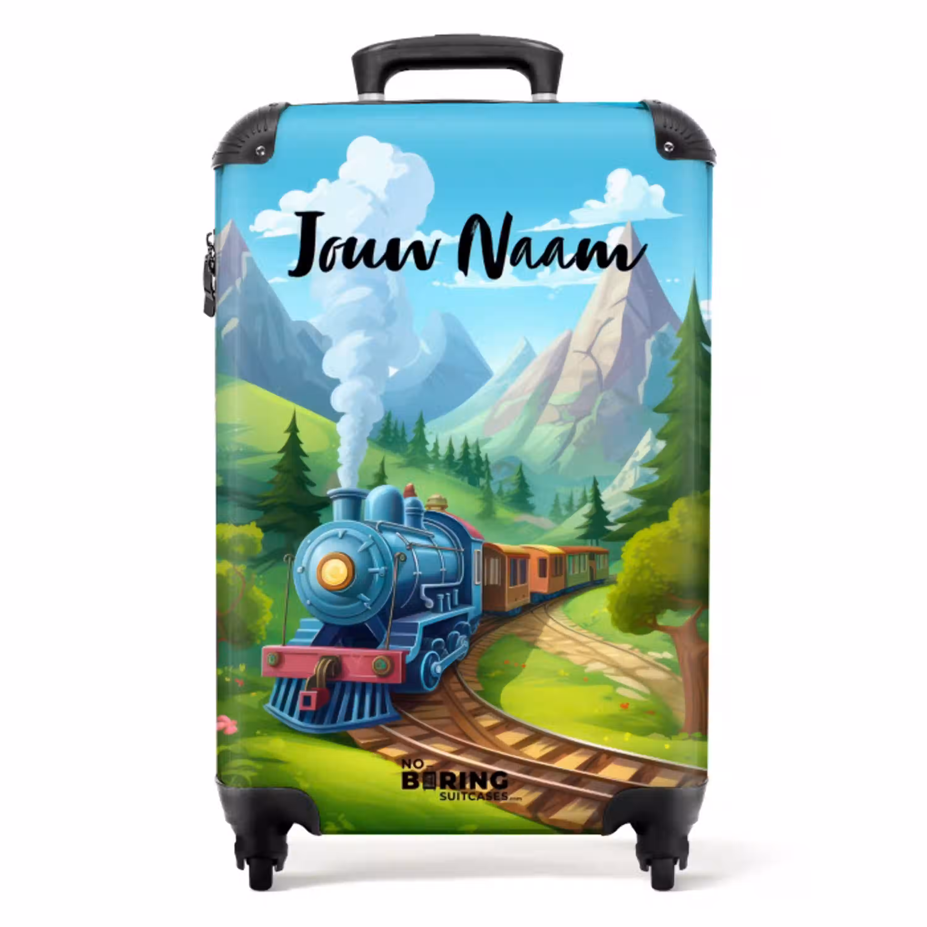 Berg express NBS - Handbagage koffer - Kinderen Unisex middel -productfoto_recht