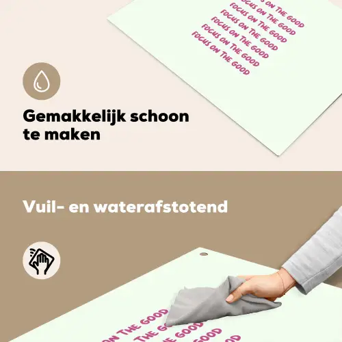 Focus on the good - Roze Inductie beschemer met haakjes klein -ky-schoon-nl