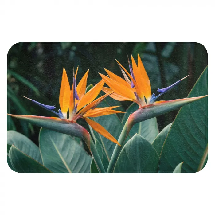Paradijsvogel - Bloem - Exotisch WCmat klein -3d