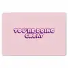 You're doing great - roze - 3D Placemat vinyl groot -zzsfeer1_Kitchenyeah-website