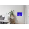 Blauw - Daddy's - Blokletters textielposter latten blank klein -woonkamer