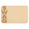 Swag - Bruin - Beige Badmat klein -3d