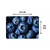 Bessen - Blauw - Fruit Placemat vinyl groot -specs