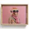 Sjaal - Aap - Zonnebril - Jasje Dienblad Rechthoek middel -z3d_shopping