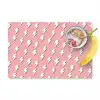 Patroon - Wit - Bliksem - Roze Placemat vinyl groot 368 -zzzproduct_Kitchenyeah-website