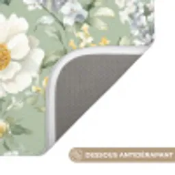 Klassiek - Bloemenpatroon - Kleurrijk Badmat klein 997 -USP_AntislipFR