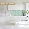 Bloemen - Wit - Vintage - Patronen keuken achterwand 2 middel 871 -sfeer4_NL